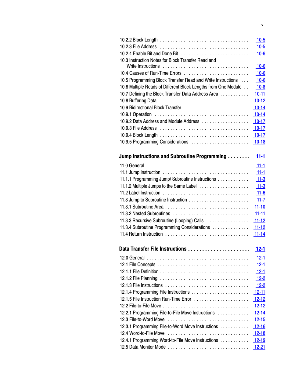 Rockwell Automation 1772-LP3 PLC - 2/30 Programmable Controller Programming and Operations Manual User Manual | Page 7 / 346