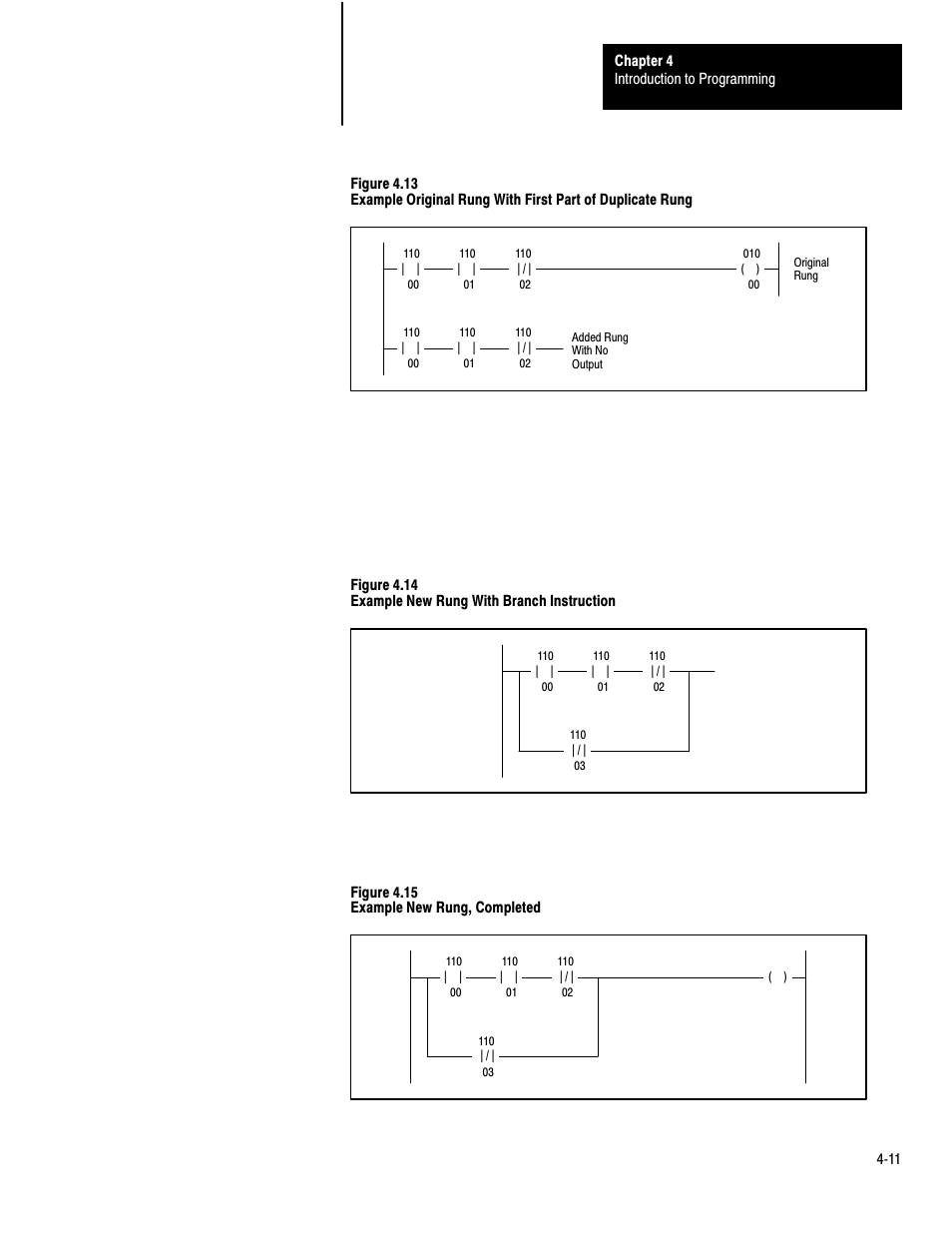 Now insert the output instruction, Delete the original rung | Rockwell Automation 1772-LP3 PLC - 2/30 Programmable Controller Programming and Operations Manual User Manual | Page 75 / 346