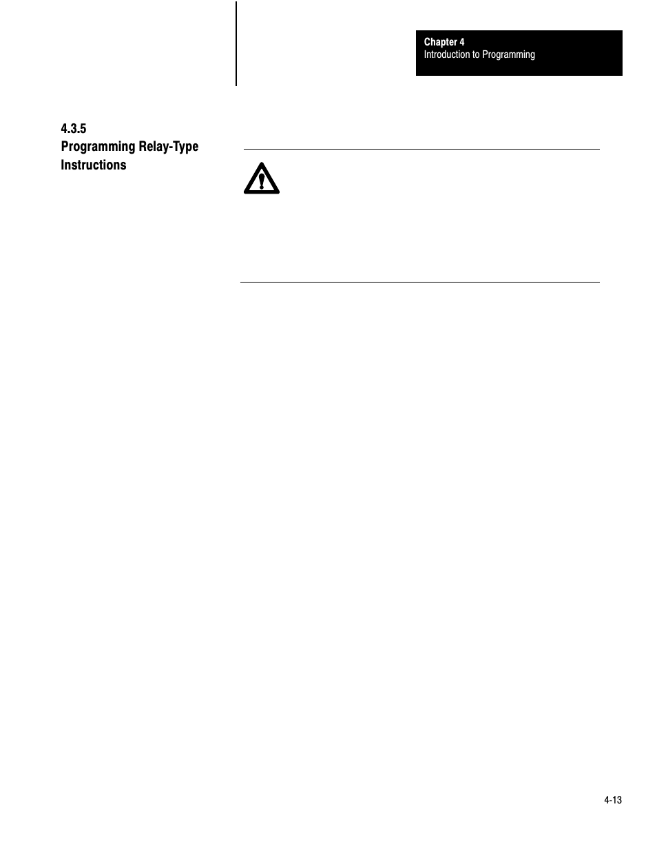 4ć13 | Rockwell Automation 1772-LP3 PLC - 2/30 Programmable Controller Programming and Operations Manual User Manual | Page 77 / 346