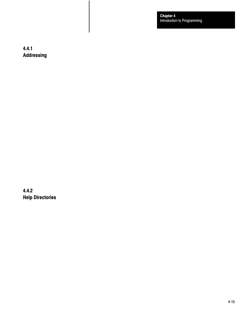 4ć15 | Rockwell Automation 1772-LP3 PLC - 2/30 Programmable Controller Programming and Operations Manual User Manual | Page 79 / 346