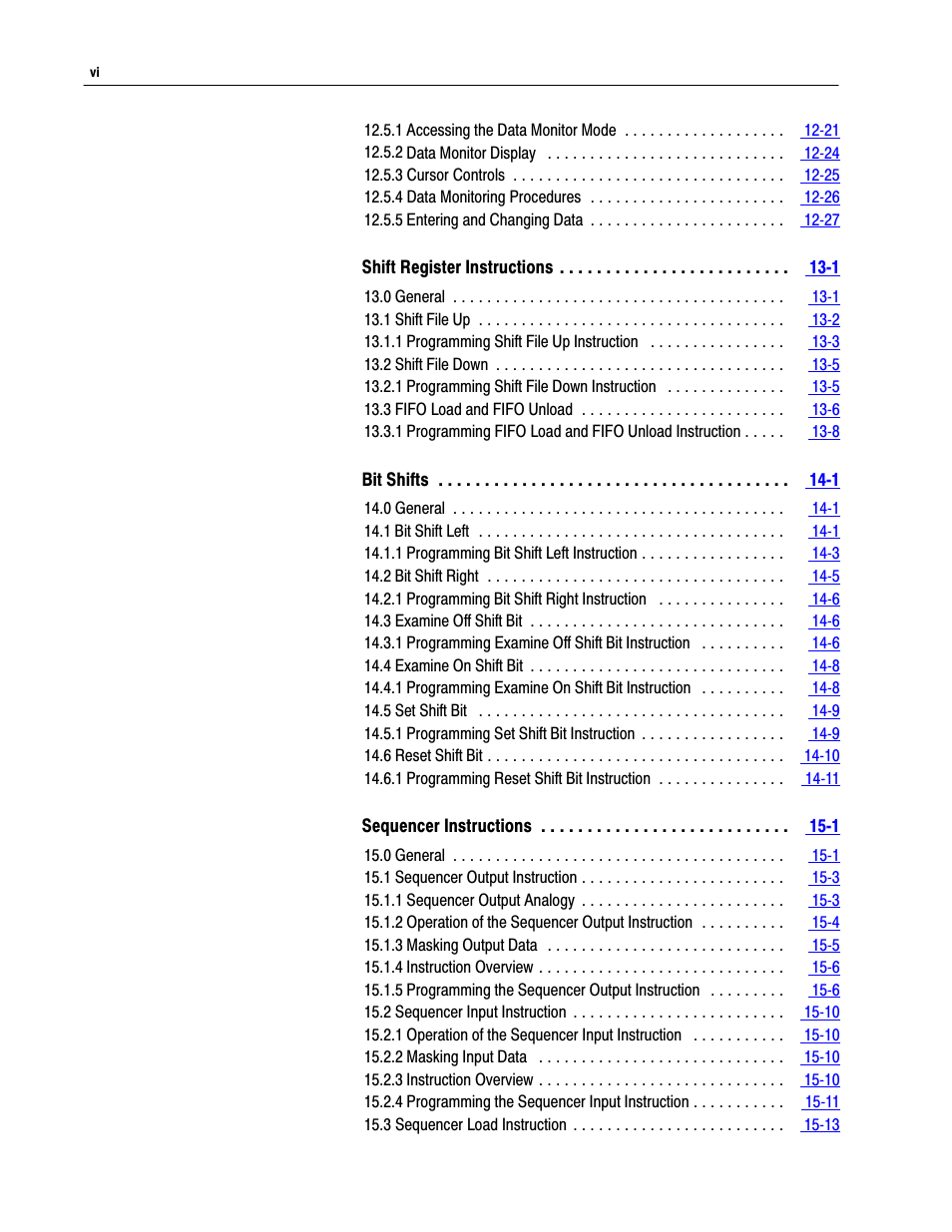 Rockwell Automation 1772-LP3 PLC - 2/30 Programmable Controller Programming and Operations Manual User Manual | Page 8 / 346