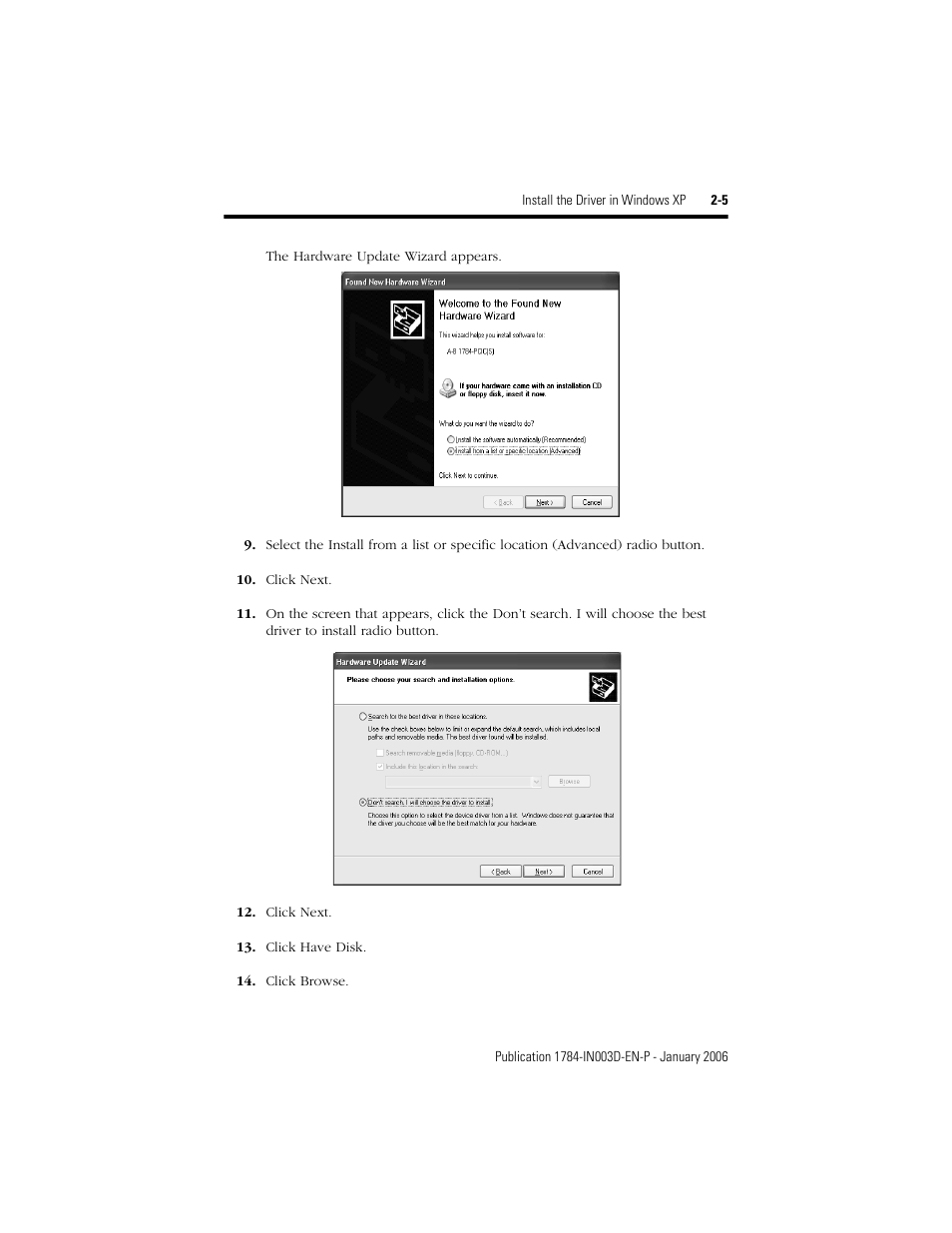 Rockwell Automation 1784-PCIC ControlNet PCI Communication Interface Card Installation Instructions User Manual | Page 21 / 58
