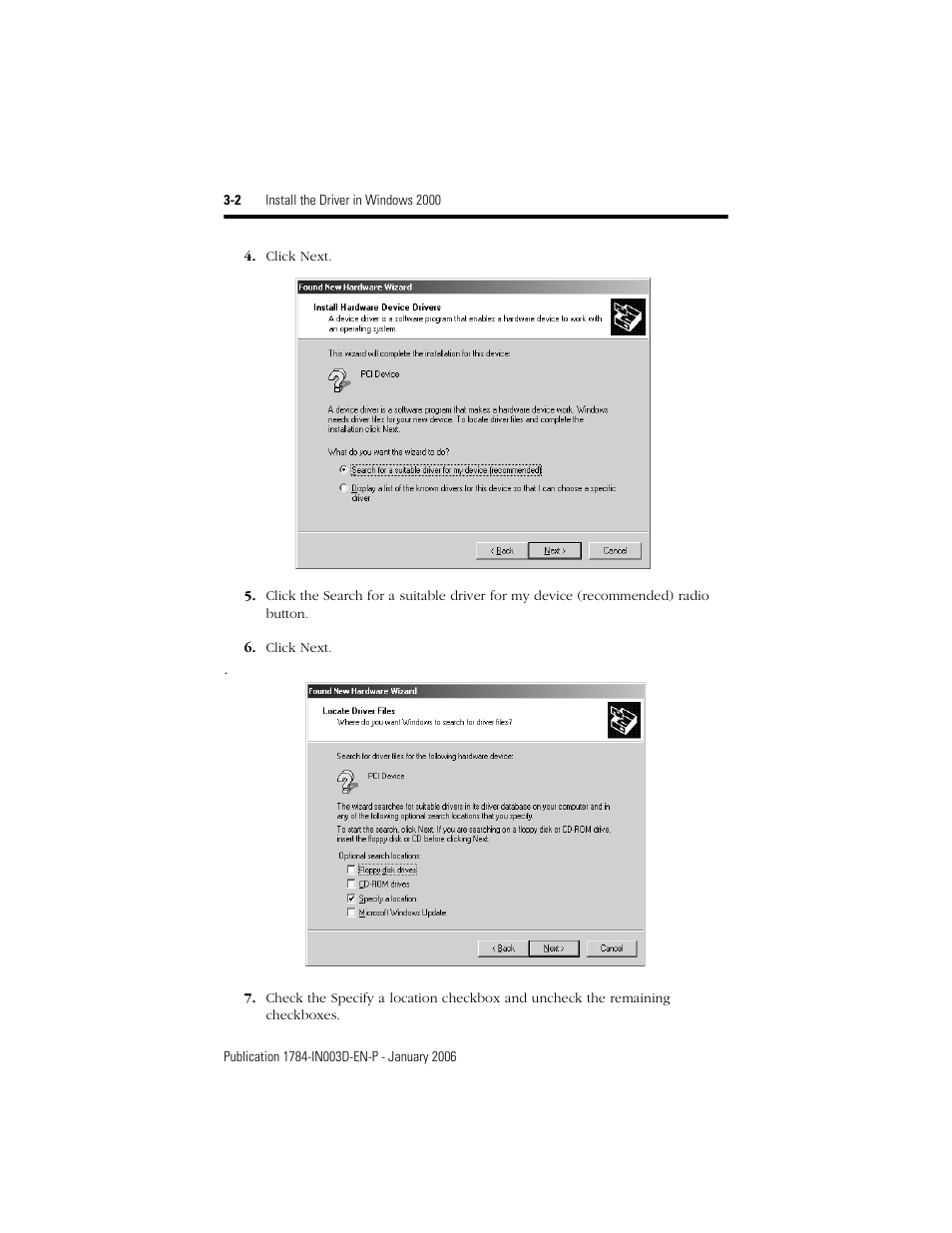 Rockwell Automation 1784-PCIC ControlNet PCI Communication Interface Card Installation Instructions User Manual | Page 24 / 58