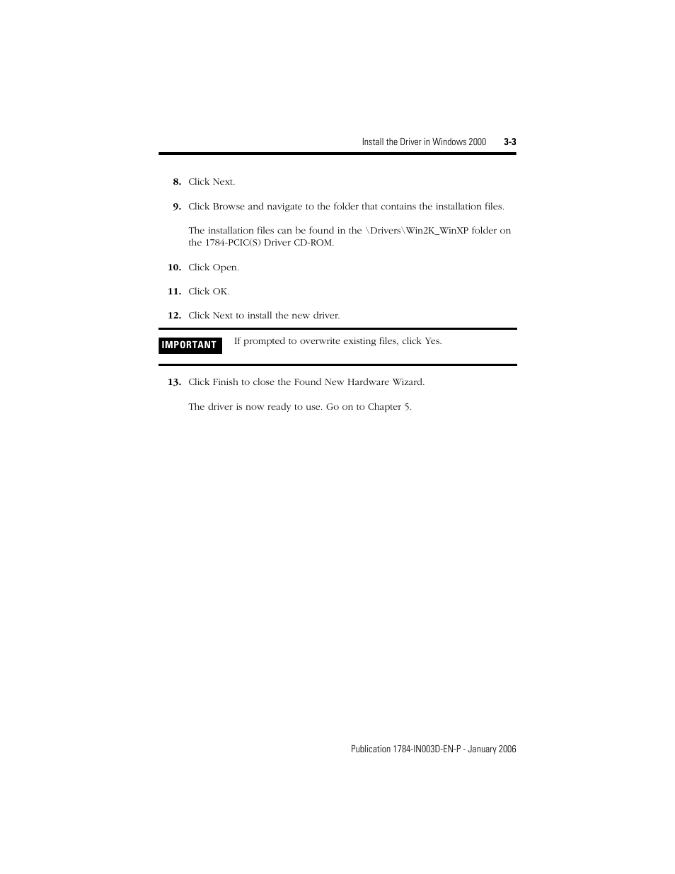 Rockwell Automation 1784-PCIC ControlNet PCI Communication Interface Card Installation Instructions User Manual | Page 25 / 58