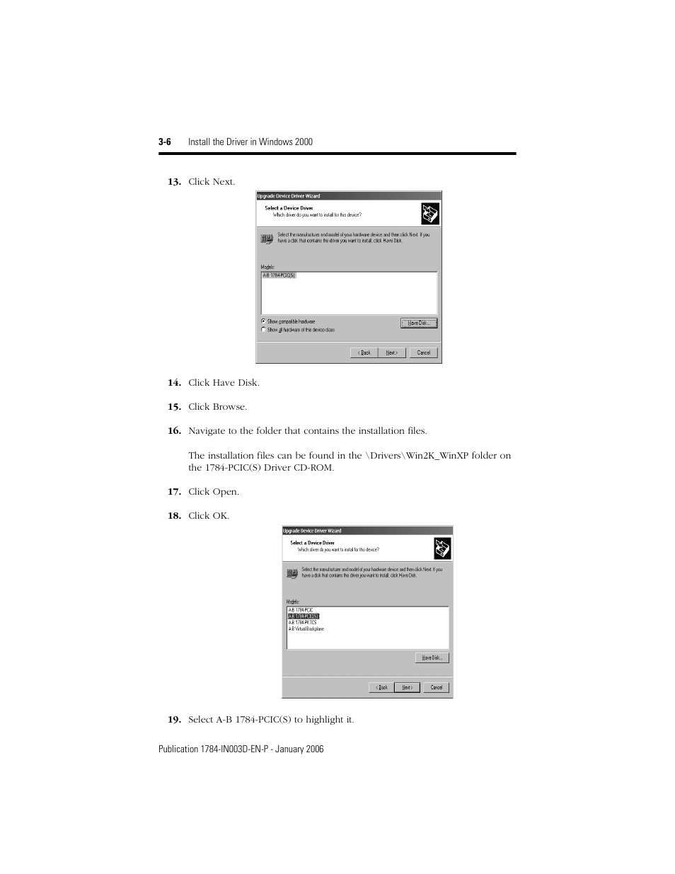 Rockwell Automation 1784-PCIC ControlNet PCI Communication Interface Card Installation Instructions User Manual | Page 28 / 58