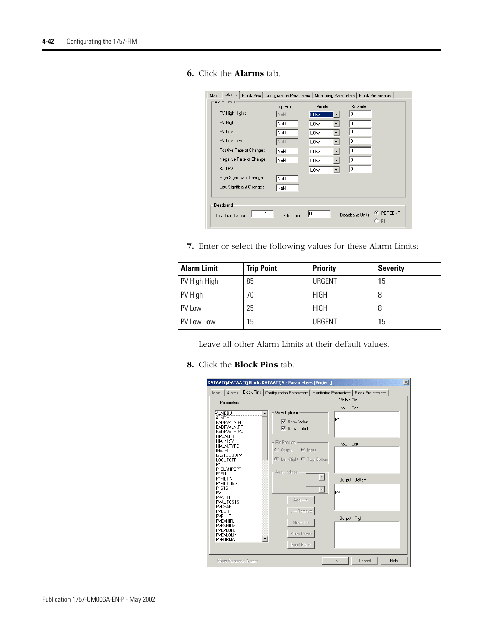 Rockwell Automation PLC-5 Fieldbus Solutions for Integrated Architecture User Manual User Manual | Page 128 / 309