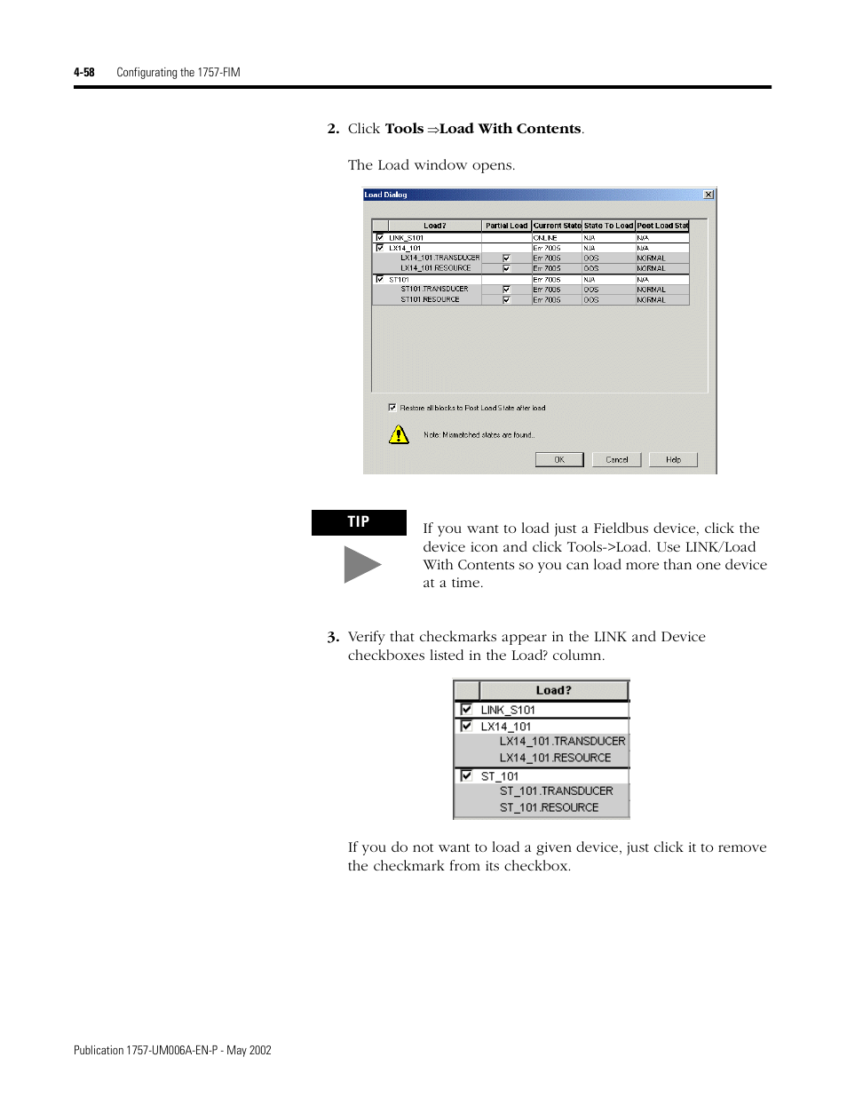 Rockwell Automation PLC-5 Fieldbus Solutions for Integrated Architecture User Manual User Manual | Page 144 / 309