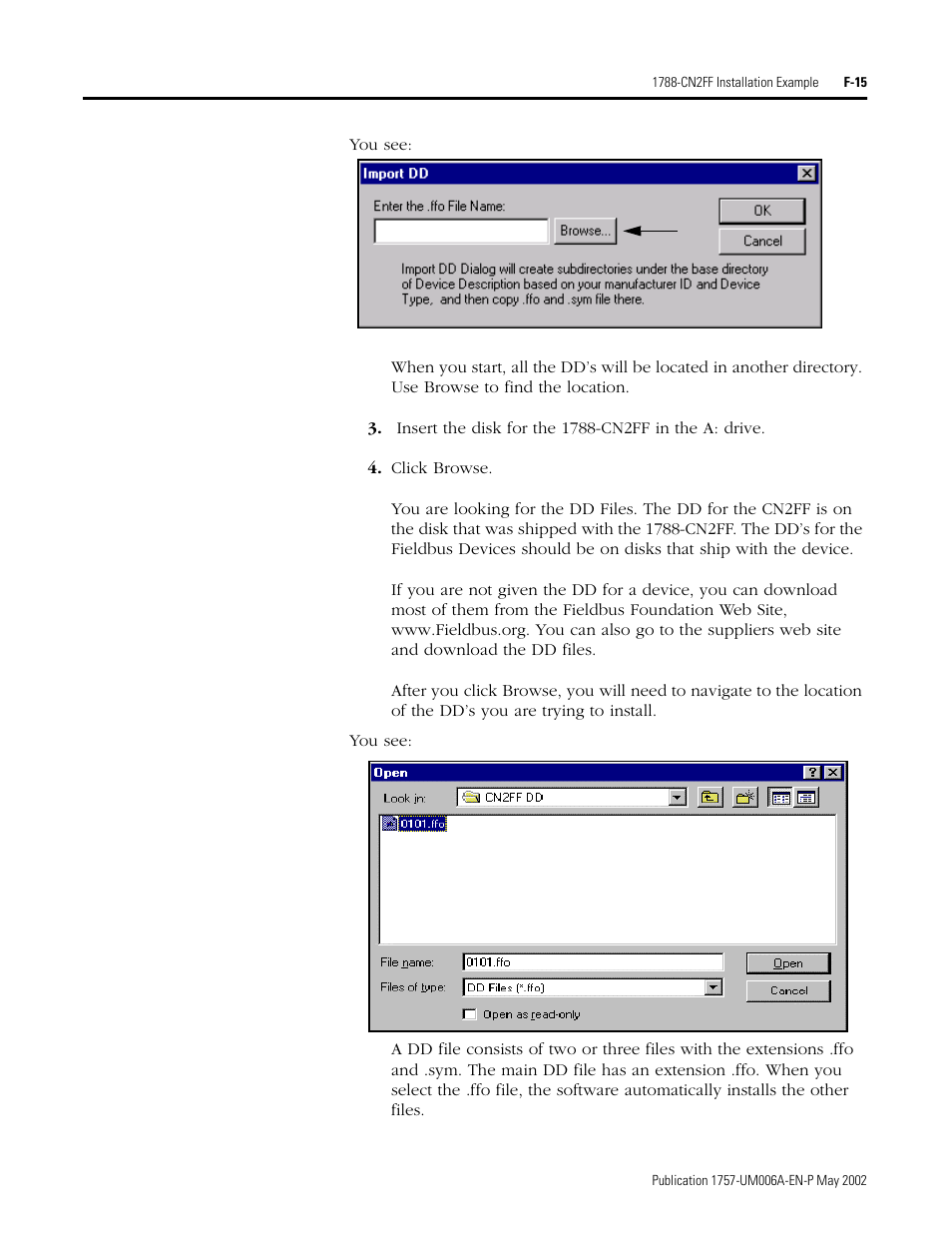 Rockwell Automation PLC-5 Fieldbus Solutions for Integrated Architecture User Manual User Manual | Page 263 / 309