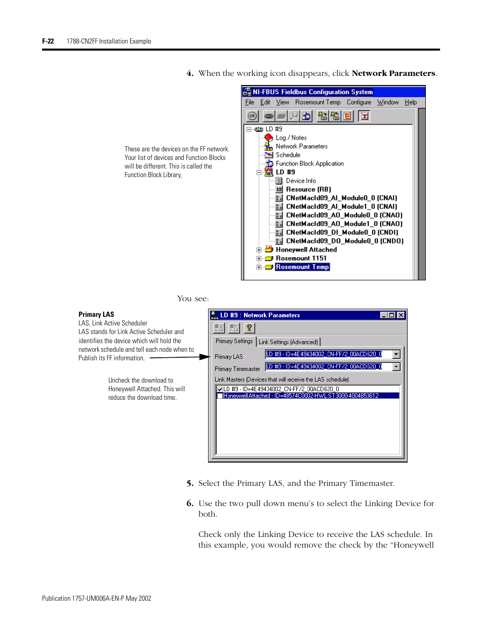 Rockwell Automation PLC-5 Fieldbus Solutions for Integrated Architecture User Manual User Manual | Page 270 / 309