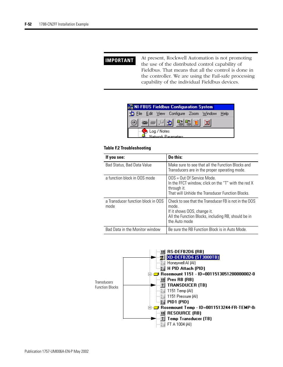 Rockwell Automation PLC-5 Fieldbus Solutions for Integrated Architecture User Manual User Manual | Page 300 / 309