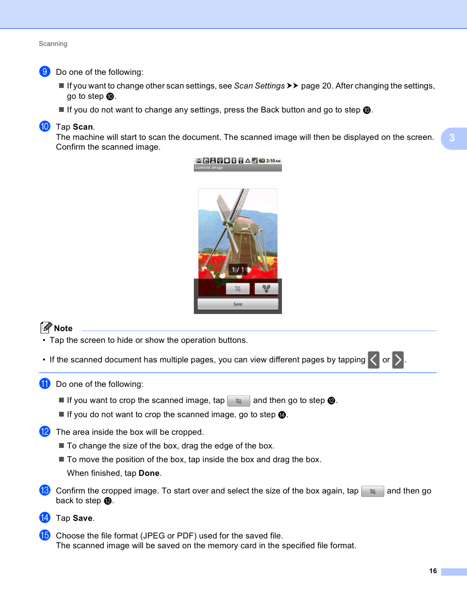 Brother iPrint&Scan Version A User Manual | Page 20 / 69