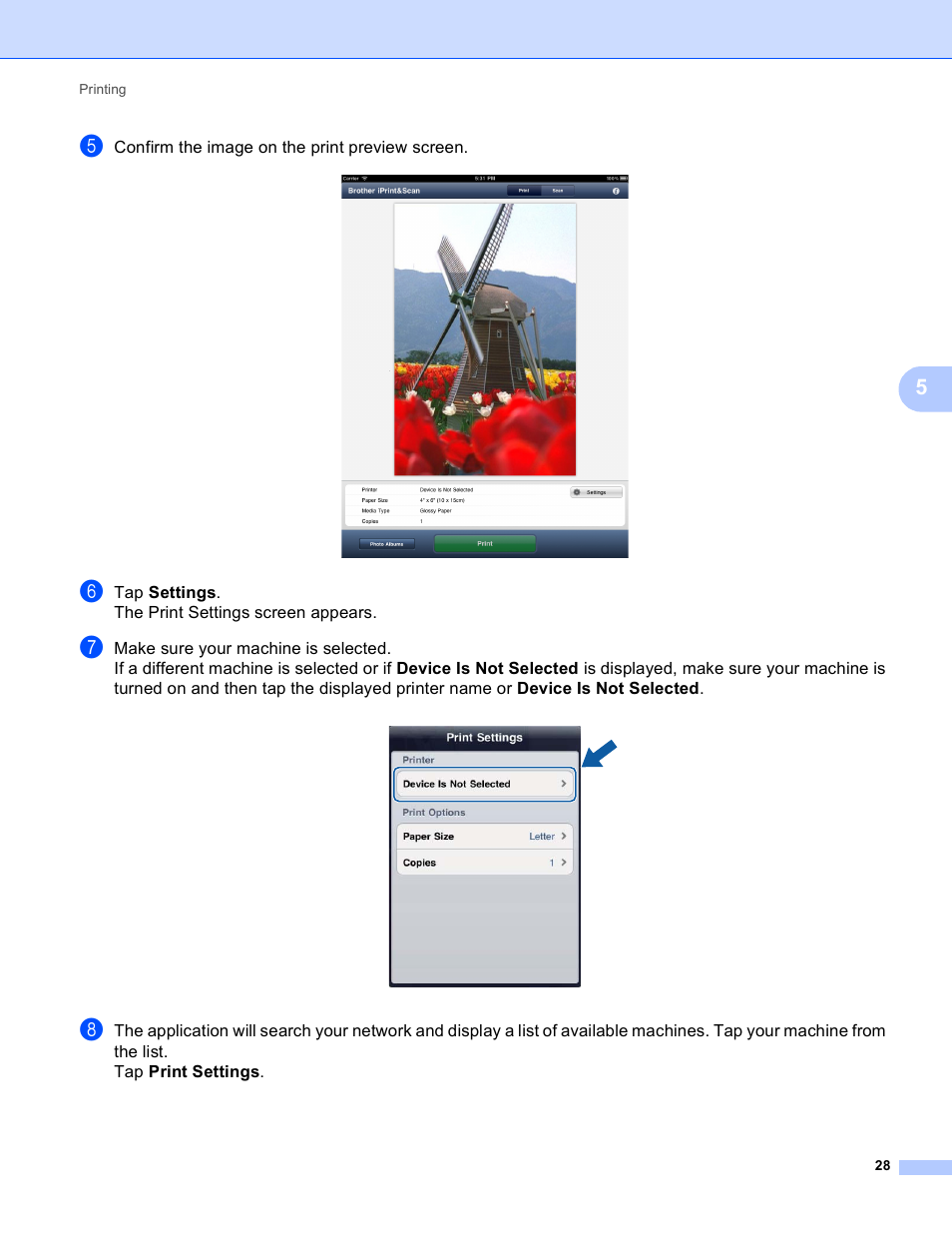 Brother iPrint&Scan Version A User Manual | Page 32 / 69