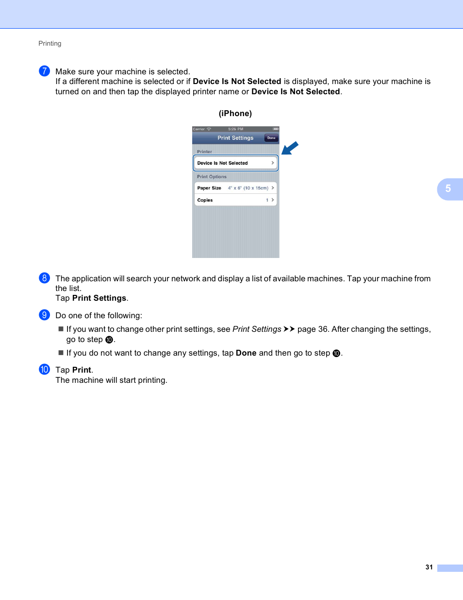 Brother iPrint&Scan Version A User Manual | Page 35 / 69