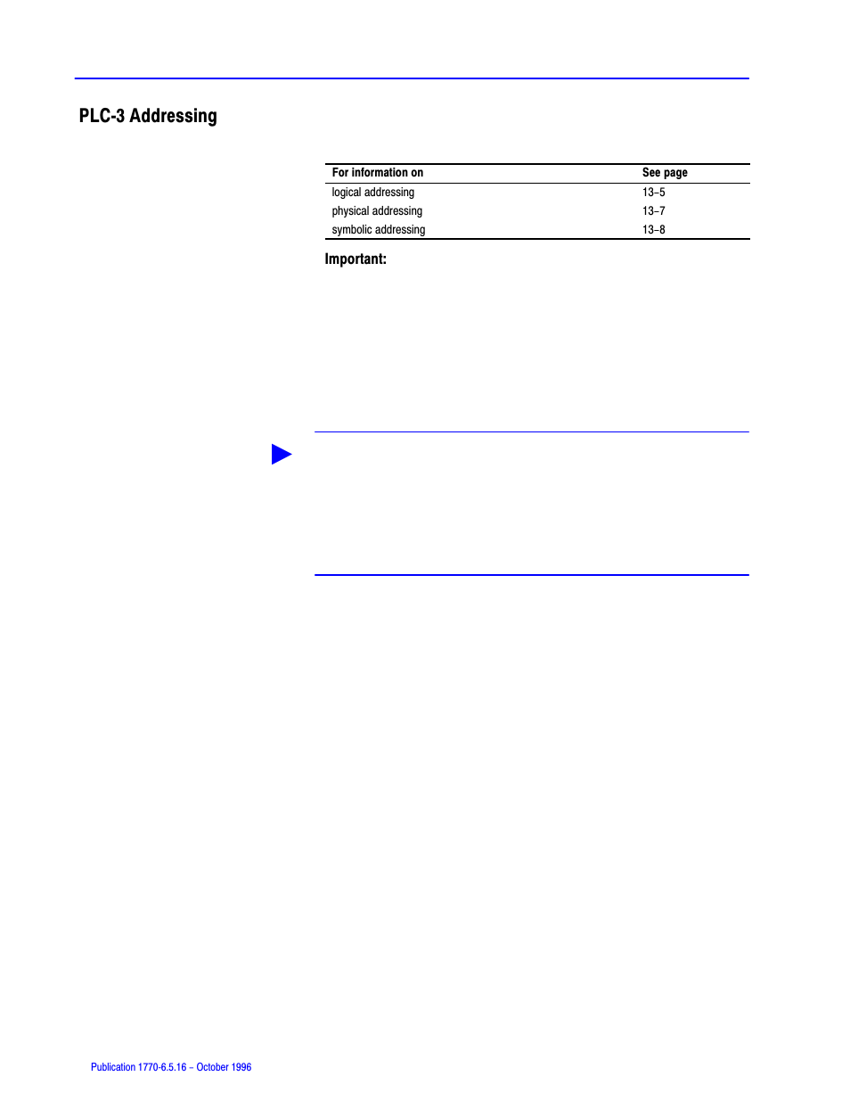 Plc 3 addressing, Plcć3 addressing | Rockwell Automation 1770, D17706.5.16 Ref Mnl DF1 Protocol Command User Manual | Page 219 / 251