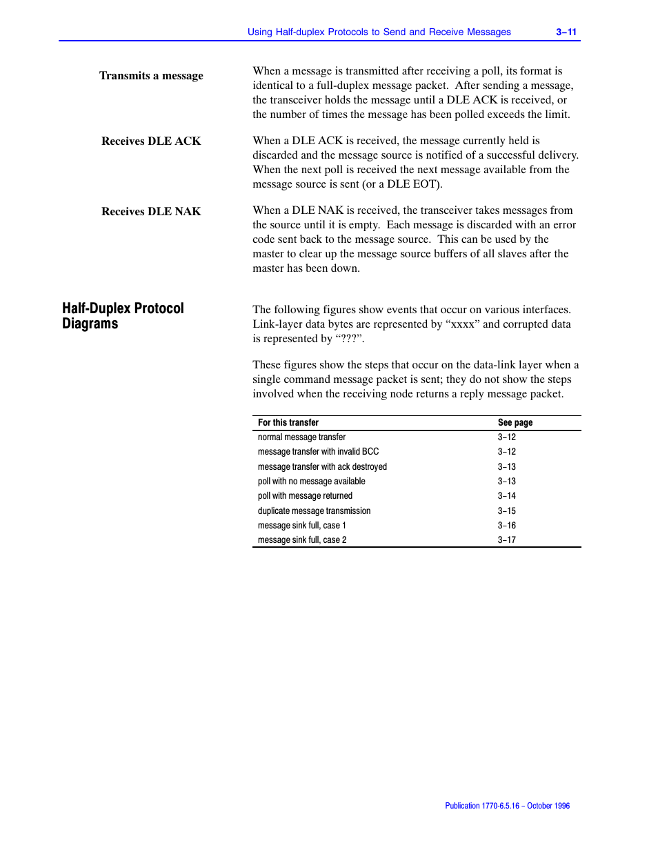 Half-duplex protocol diagrams, Doi'xsoh[ 3urwrfro 'ldjudpv | Rockwell Automation 1770, D17706.5.16 Ref Mnl DF1 Protocol Command User Manual | Page 48 / 251