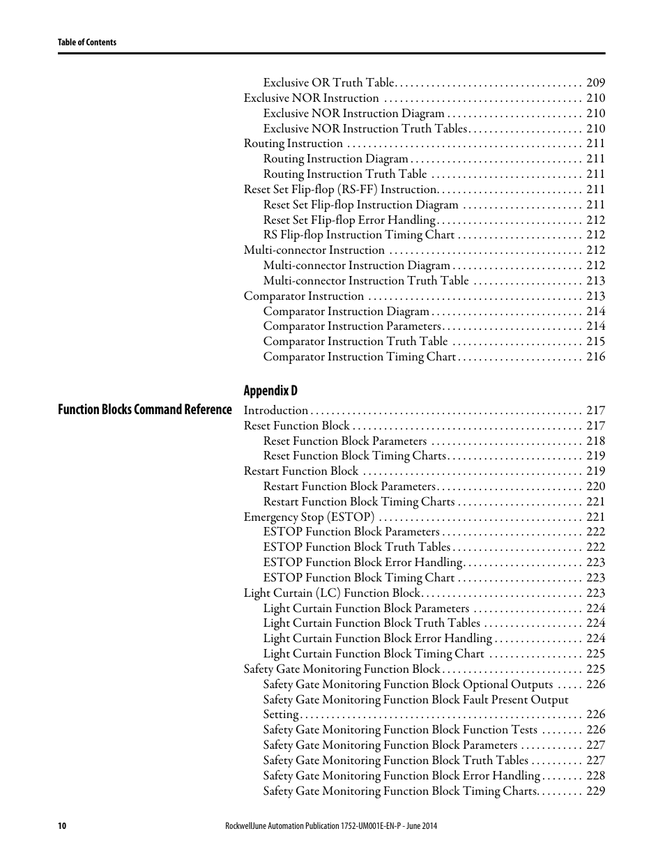 Rockwell Automation 1752-L24BBBE SmartGuard 600 Controllers User Manual User Manual | Page 10 / 290