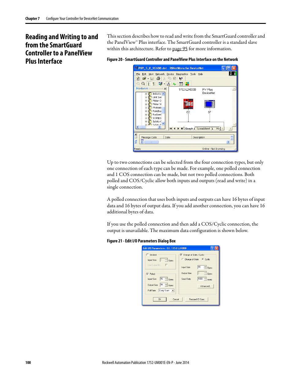 Rockwell Automation 1752-L24BBBE SmartGuard 600 Controllers User Manual User Manual | Page 100 / 290