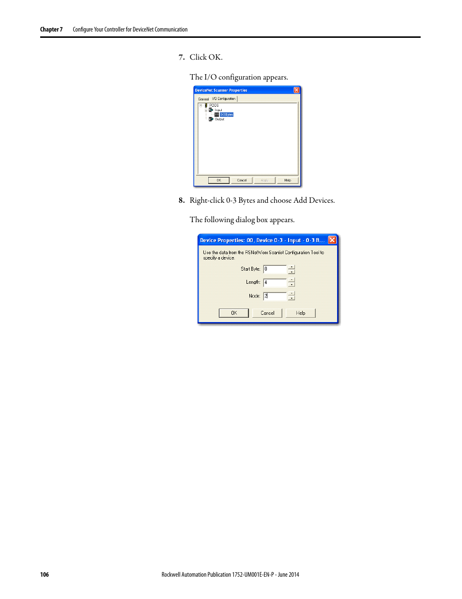 Rockwell Automation 1752-L24BBBE SmartGuard 600 Controllers User Manual User Manual | Page 106 / 290