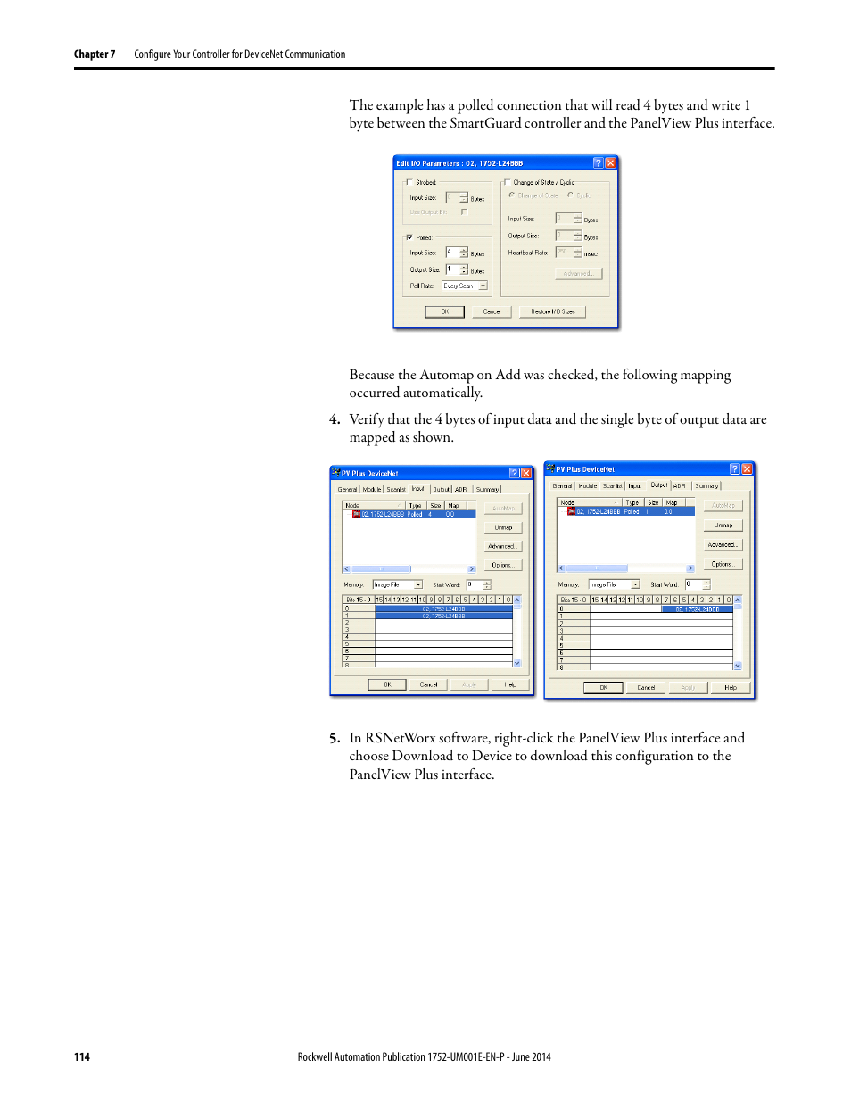 Rockwell Automation 1752-L24BBBE SmartGuard 600 Controllers User Manual User Manual | Page 114 / 290