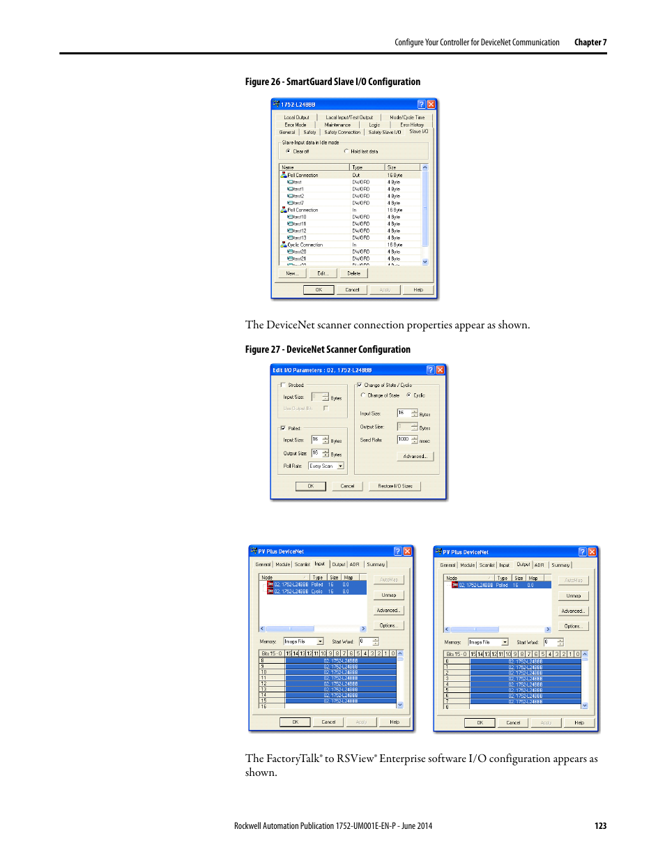 Rockwell Automation 1752-L24BBBE SmartGuard 600 Controllers User Manual User Manual | Page 123 / 290