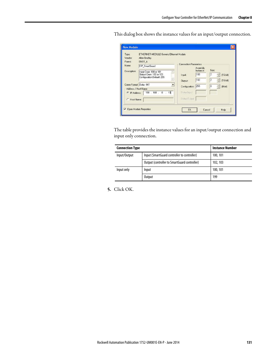 Rockwell Automation 1752-L24BBBE SmartGuard 600 Controllers User Manual User Manual | Page 131 / 290