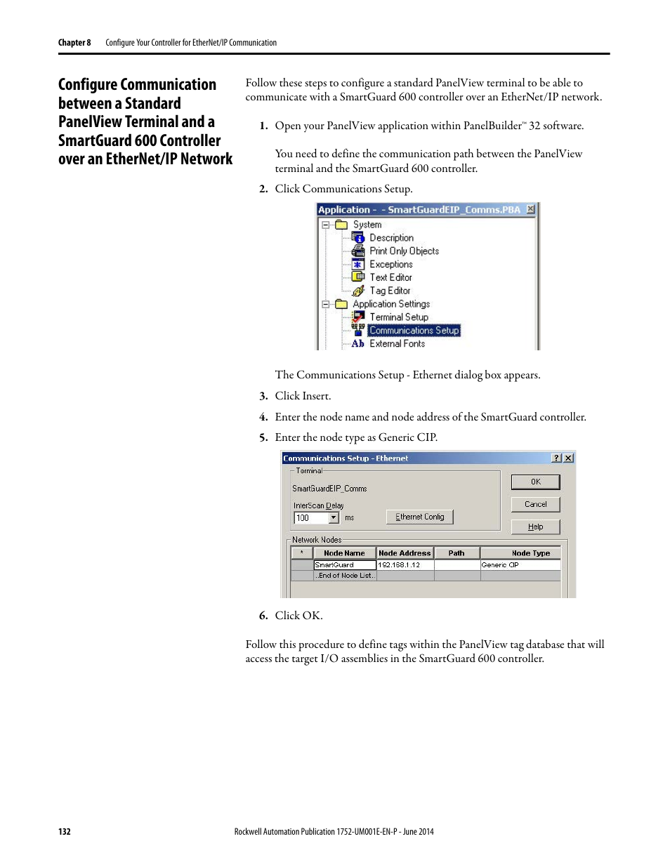 Rockwell Automation 1752-L24BBBE SmartGuard 600 Controllers User Manual User Manual | Page 132 / 290
