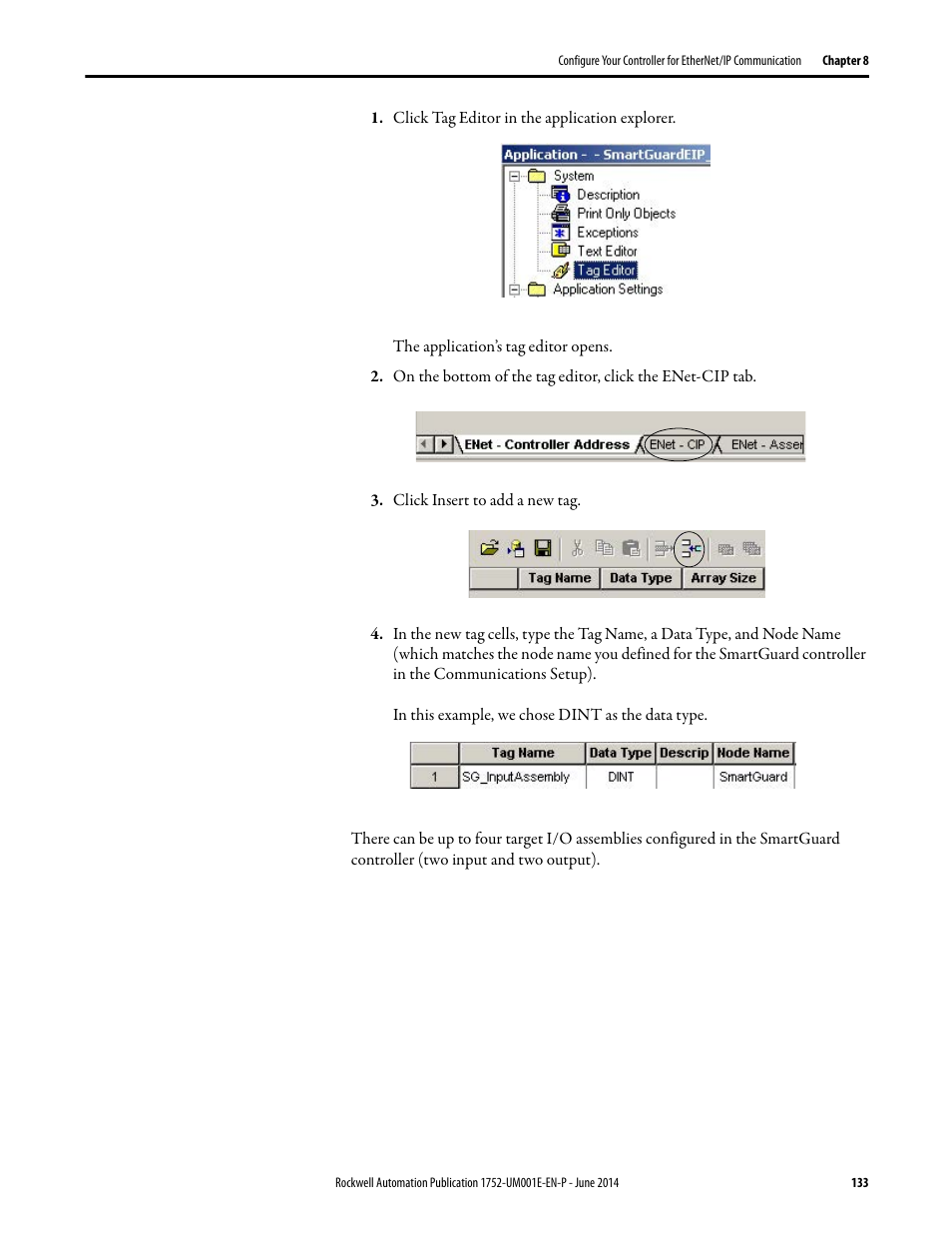 Rockwell Automation 1752-L24BBBE SmartGuard 600 Controllers User Manual User Manual | Page 133 / 290