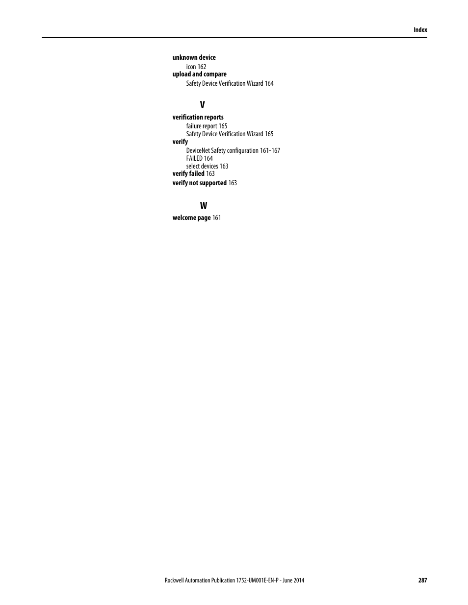 Rockwell Automation 1752-L24BBBE SmartGuard 600 Controllers User Manual User Manual | Page 287 / 290