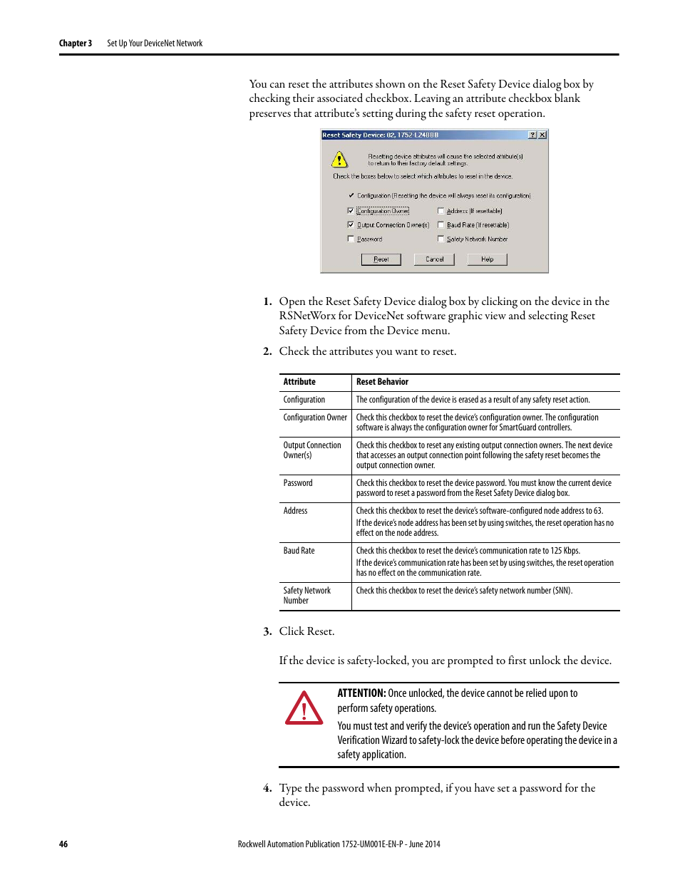 Rockwell Automation 1752-L24BBBE SmartGuard 600 Controllers User Manual User Manual | Page 46 / 290