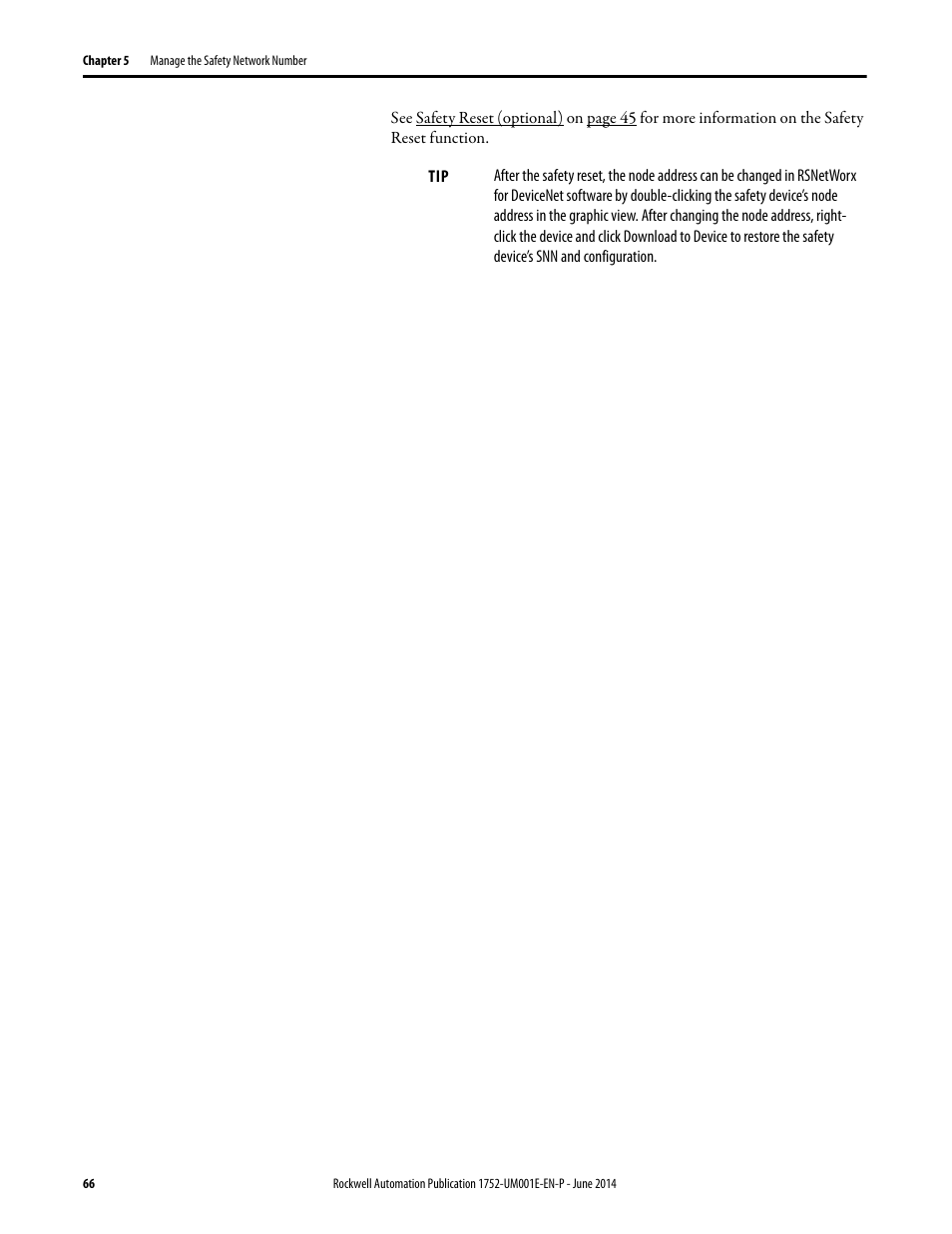 Rockwell Automation 1752-L24BBBE SmartGuard 600 Controllers User Manual User Manual | Page 66 / 290