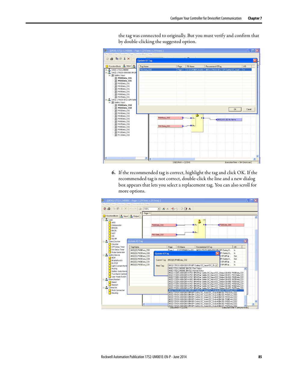 Rockwell Automation 1752-L24BBBE SmartGuard 600 Controllers User Manual User Manual | Page 85 / 290