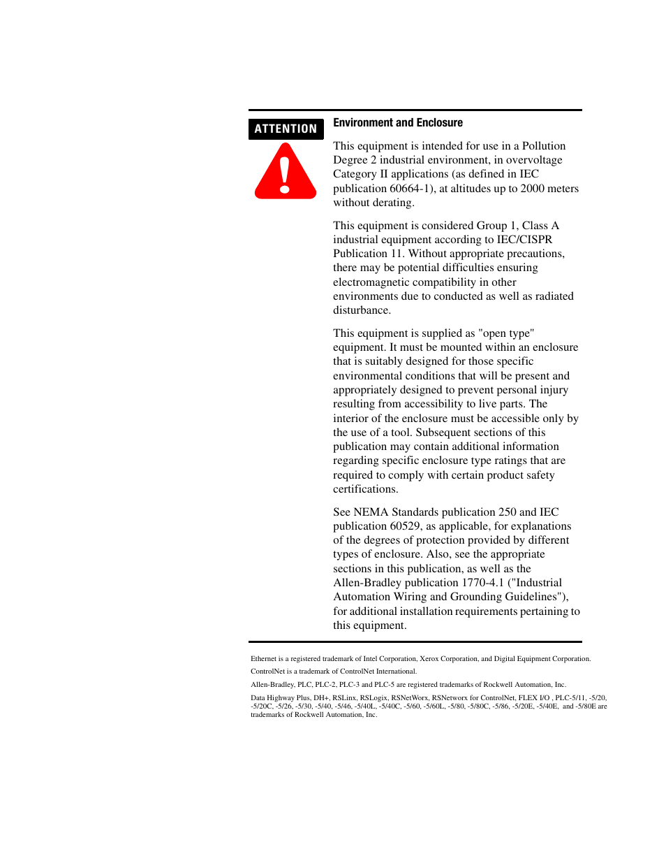 Rockwell Automation 1785-Lx0C15 ControlNet PLC-5 Programmable Controllers Quick Start User Manual | Page 3 / 36
