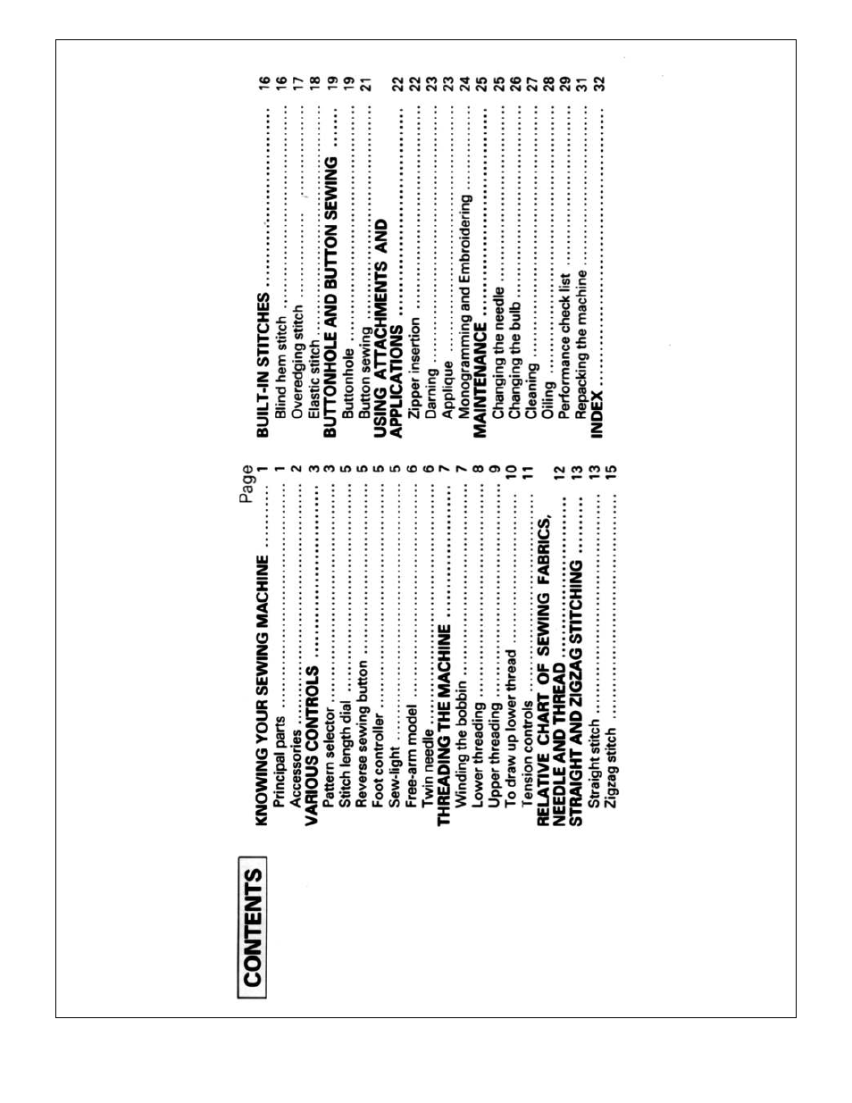 Brother X L 2010 User Manual | Page 3 / 35