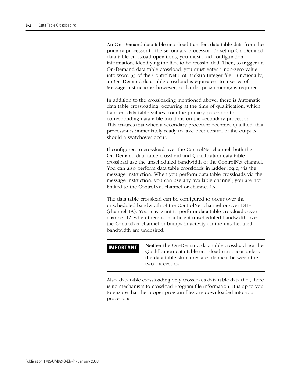 Rockwell Automation 1785-CHBM ControlNet PLC-5 Hot Backup System User Manual User Manual | Page 100 / 140