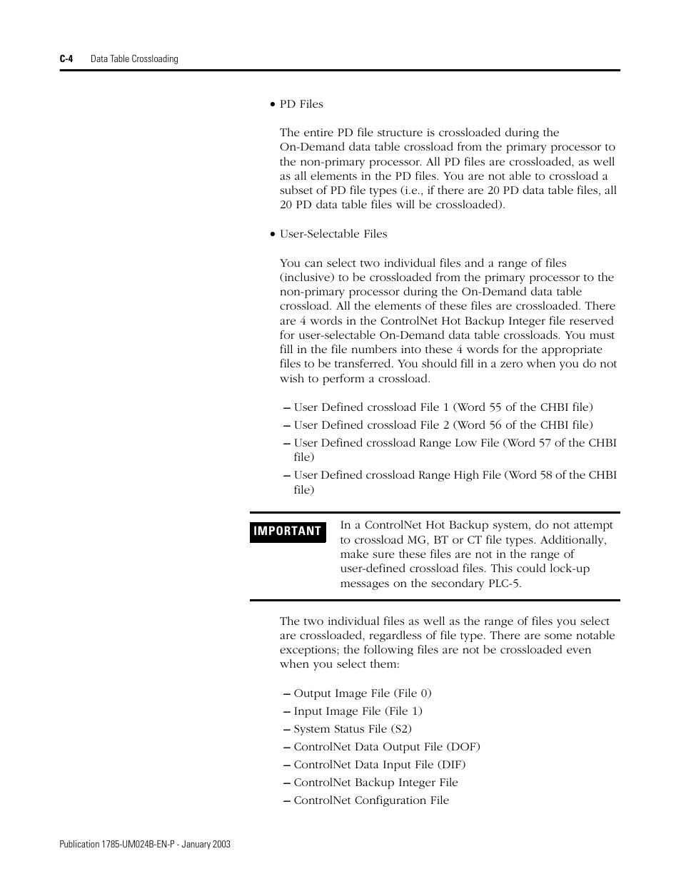 Rockwell Automation 1785-CHBM ControlNet PLC-5 Hot Backup System User Manual User Manual | Page 102 / 140