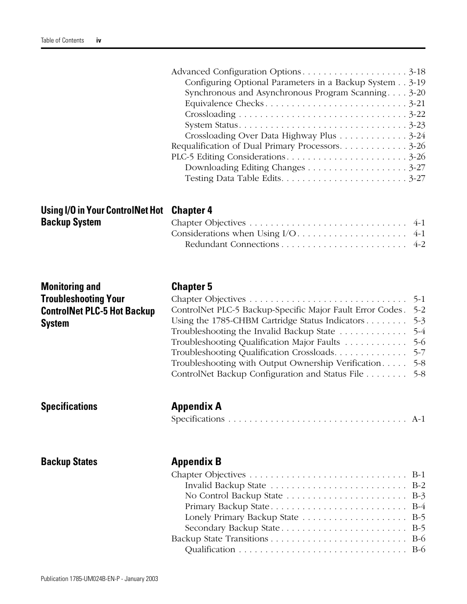 Rockwell Automation 1785-CHBM ControlNet PLC-5 Hot Backup System User Manual User Manual | Page 12 / 140