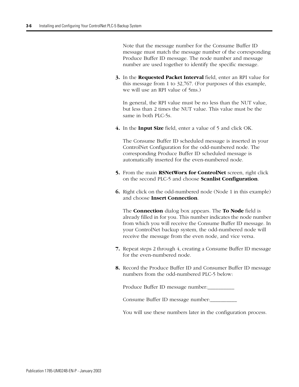 Rockwell Automation 1785-CHBM ControlNet PLC-5 Hot Backup System User Manual User Manual | Page 32 / 140