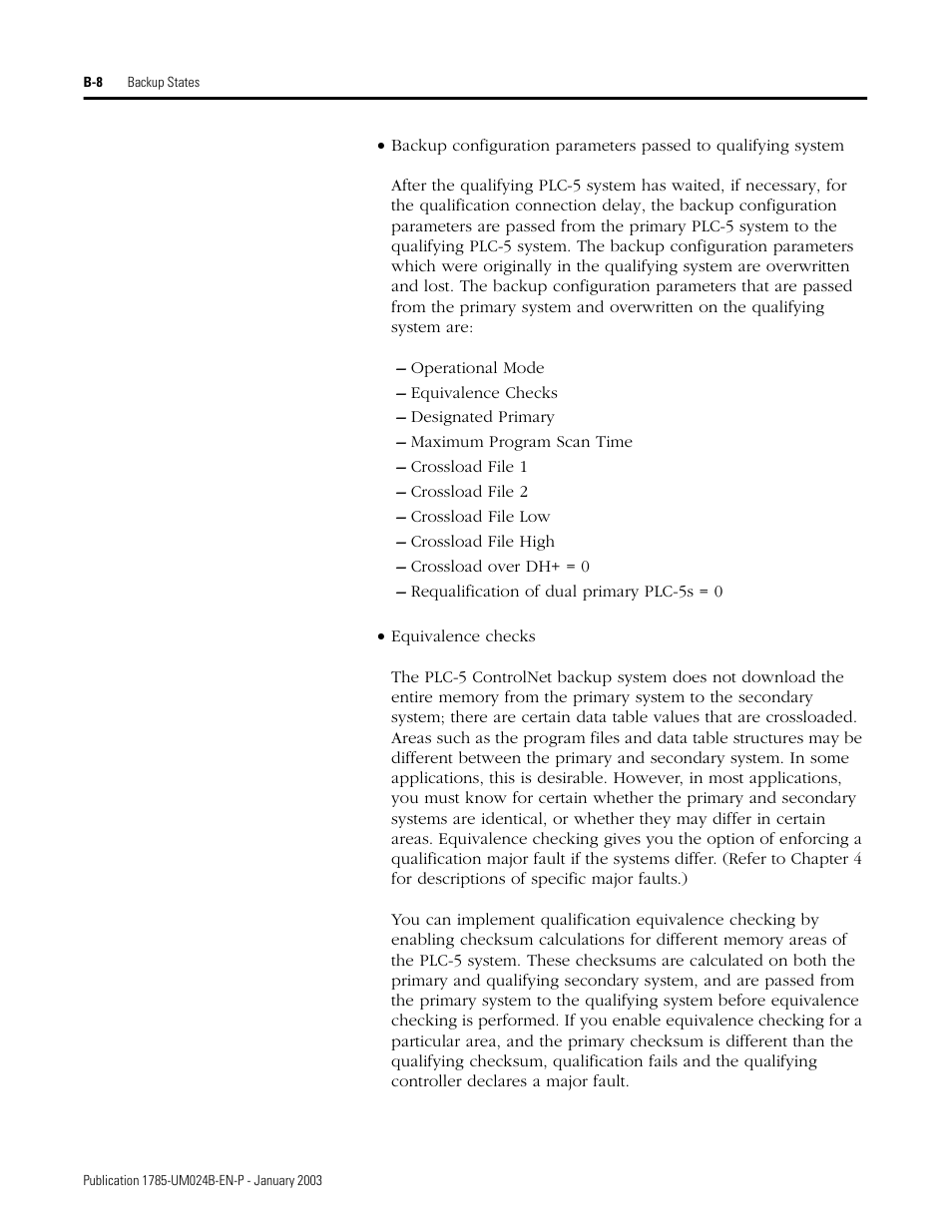 Rockwell Automation 1785-CHBM ControlNet PLC-5 Hot Backup System User Manual User Manual | Page 88 / 140