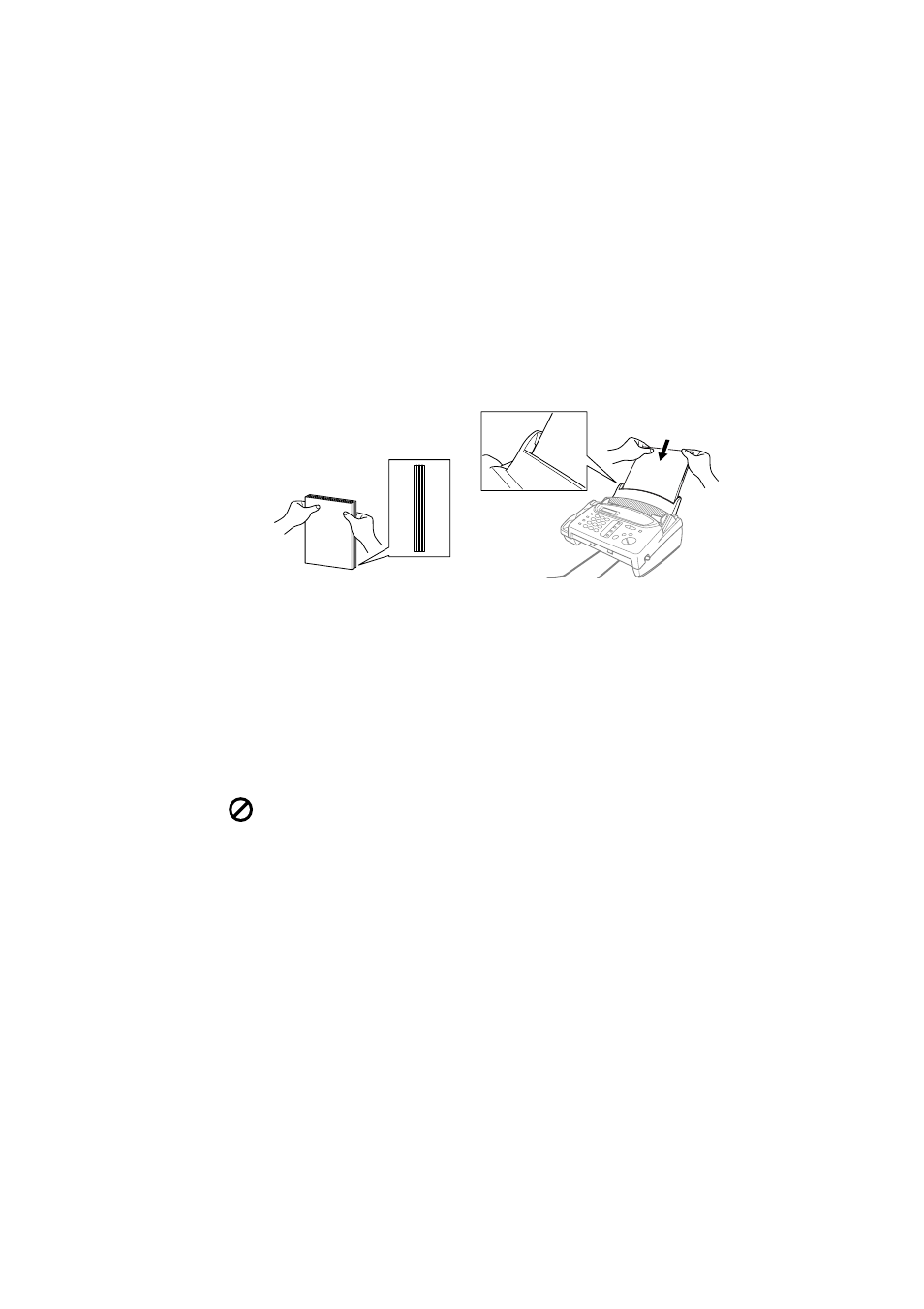 Loading the paper, Acceptable paper, Loading the paper -3 acceptable paper -3 | Brother IntelliFAX 560 User Manual | Page 19 / 83