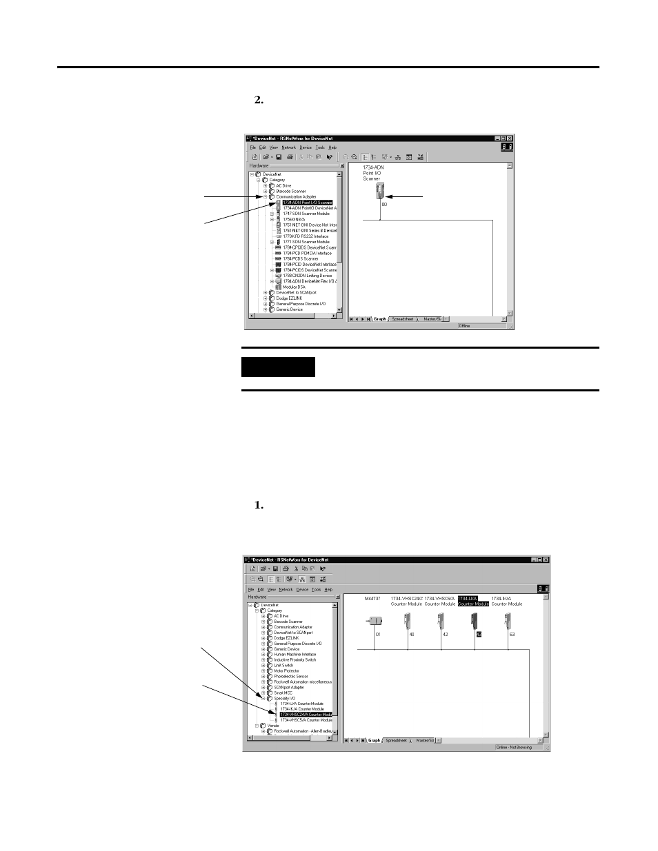 Add i/o modules to your network | Rockwell Automation 1734-IK Encoder/Counter Modules User Manual User Manual | Page 42 / 68