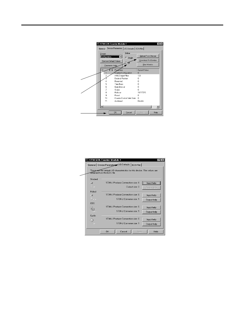 Check i/o status and view the eds file | Rockwell Automation 1734-IK Encoder/Counter Modules User Manual User Manual | Page 46 / 68