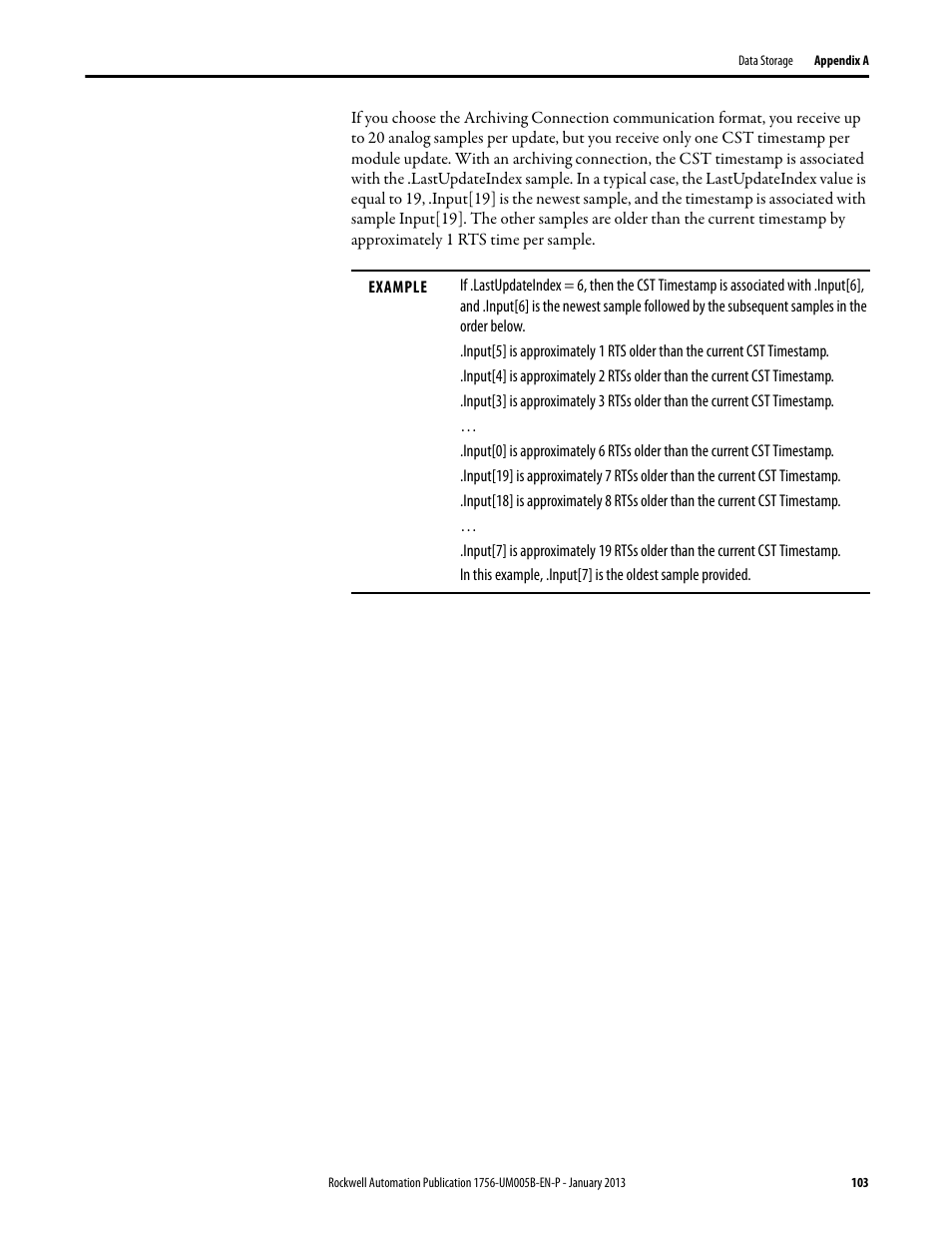 Rockwell Automation 1756-IF4FXOF2F ControlLogix High-speed Analog I/O Module User Manual | Page 103 / 152