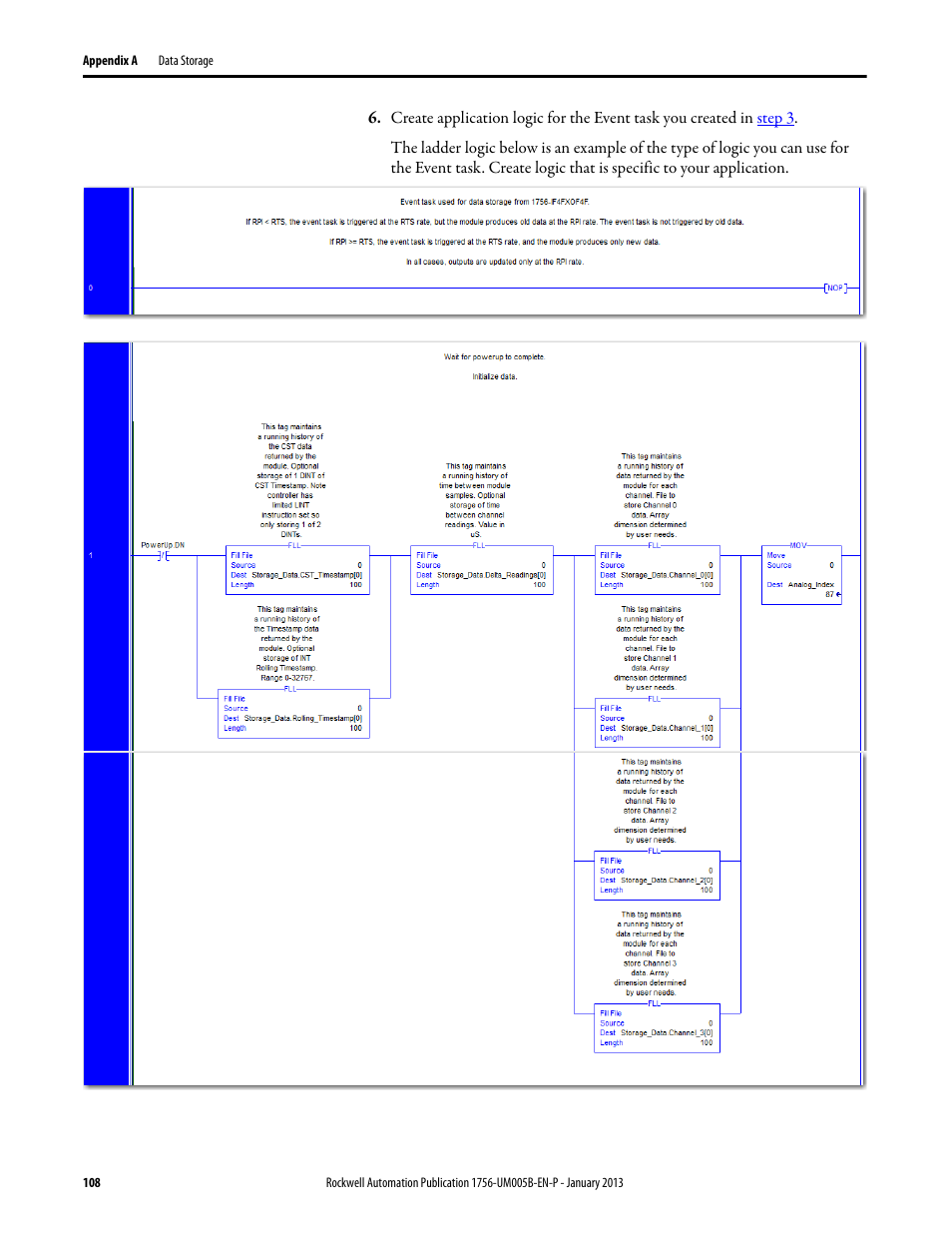 Rockwell Automation 1756-IF4FXOF2F ControlLogix High-speed Analog I/O Module User Manual | Page 108 / 152