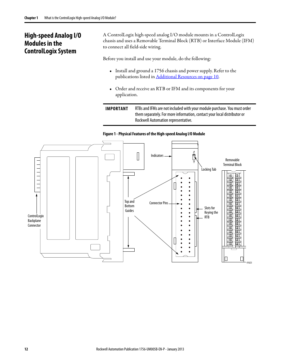 Rockwell Automation 1756-IF4FXOF2F ControlLogix High-speed Analog I/O Module User Manual | Page 12 / 152