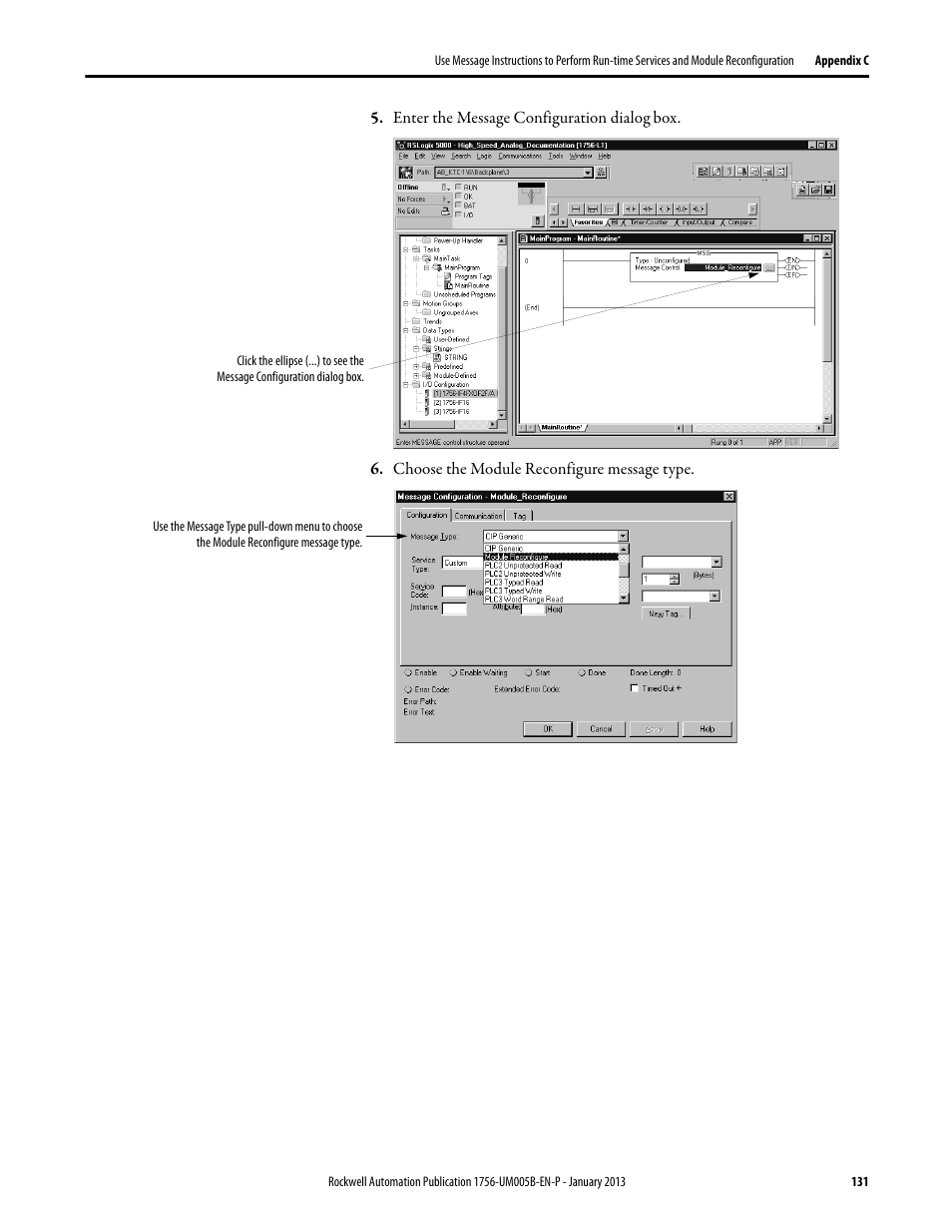 Rockwell Automation 1756-IF4FXOF2F ControlLogix High-speed Analog I/O Module User Manual | Page 131 / 152