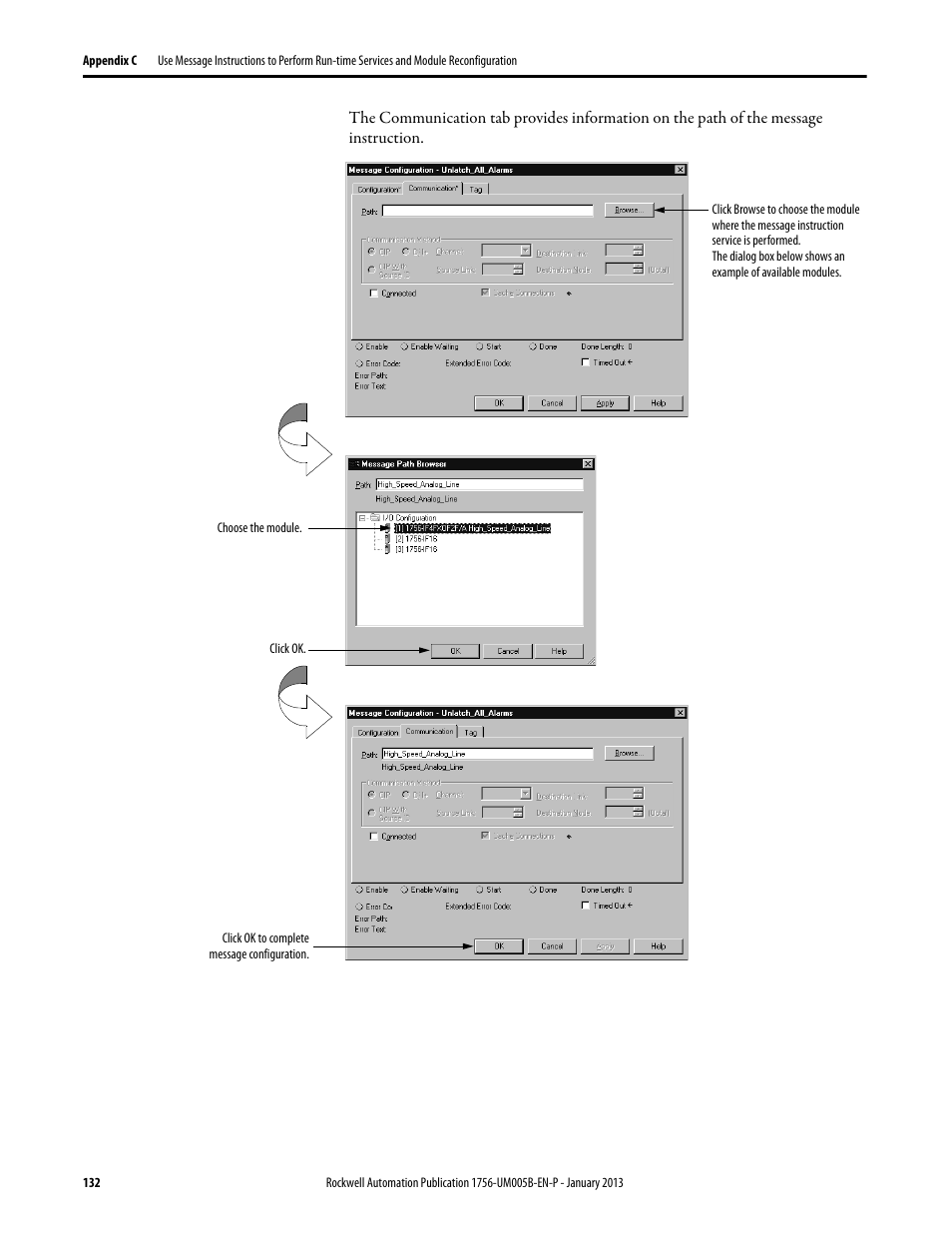 Rockwell Automation 1756-IF4FXOF2F ControlLogix High-speed Analog I/O Module User Manual | Page 132 / 152
