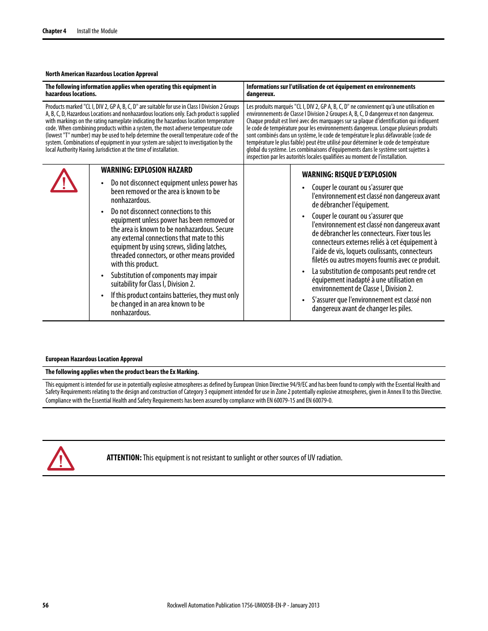 Rockwell Automation 1756-IF4FXOF2F ControlLogix High-speed Analog I/O Module User Manual | Page 56 / 152