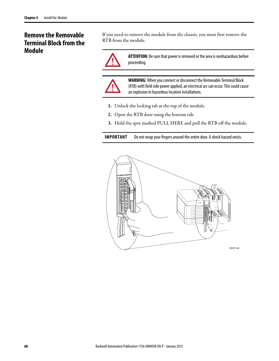 Rockwell Automation 1756-IF4FXOF2F ControlLogix High-speed Analog I/O Module User Manual | Page 68 / 152