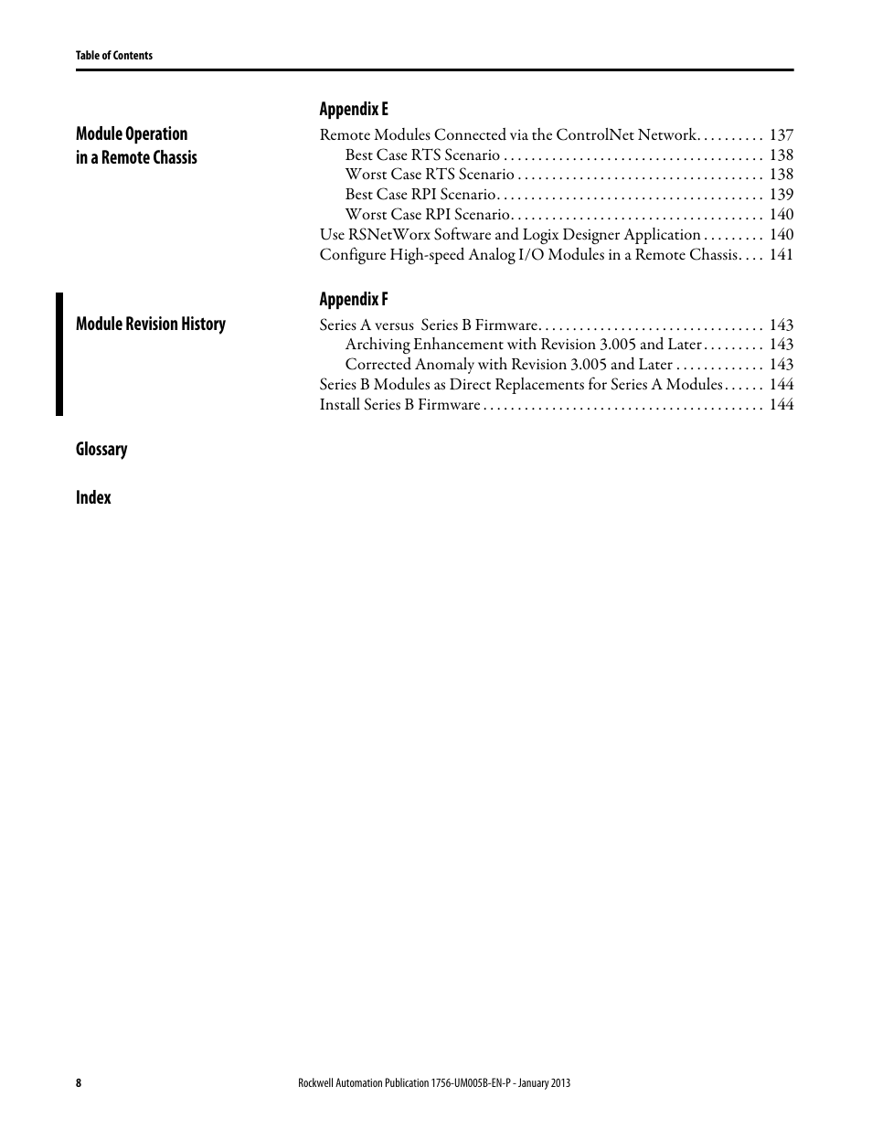 Rockwell Automation 1756-IF4FXOF2F ControlLogix High-speed Analog I/O Module User Manual | Page 8 / 152