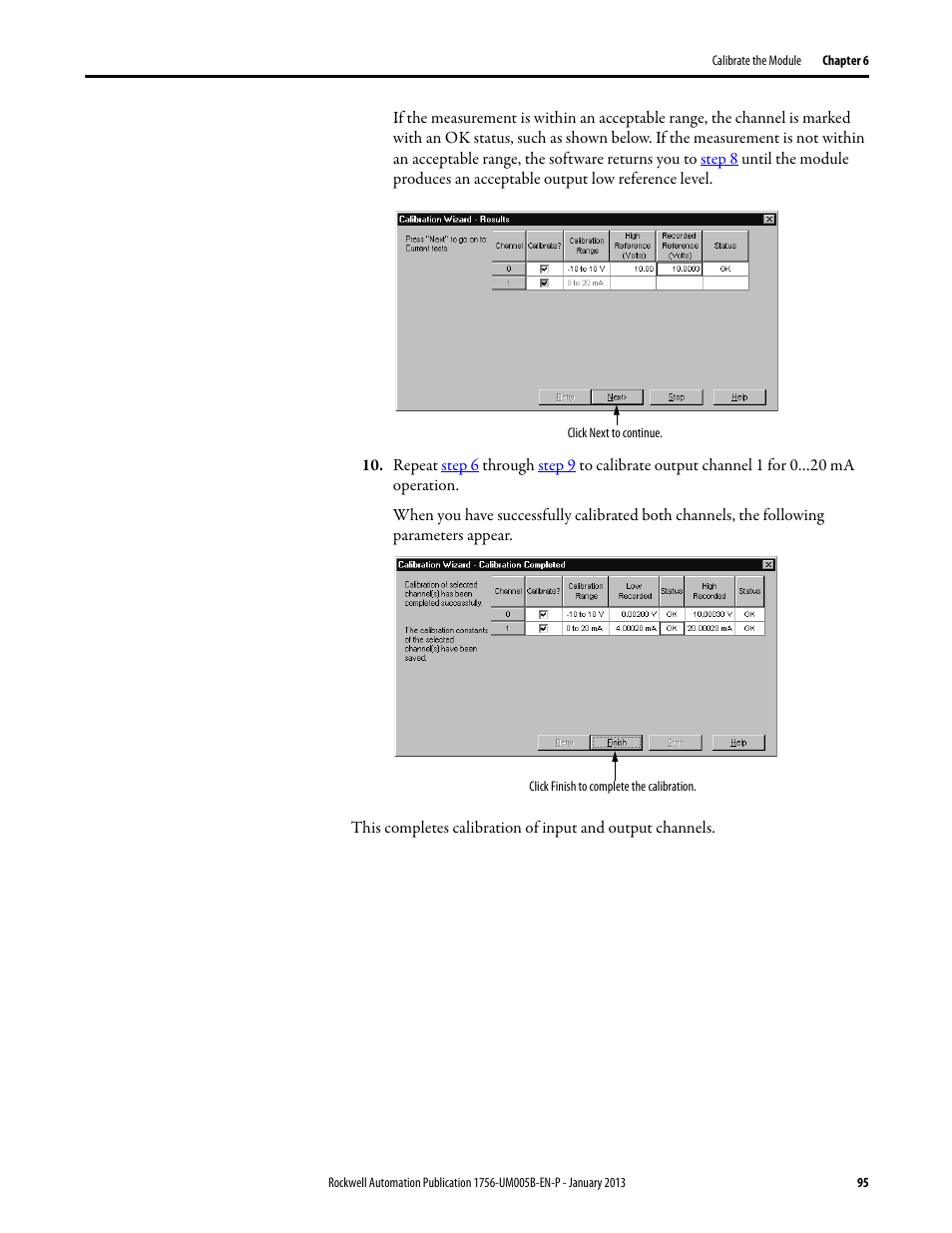 Rockwell Automation 1756-IF4FXOF2F ControlLogix High-speed Analog I/O Module User Manual | Page 95 / 152